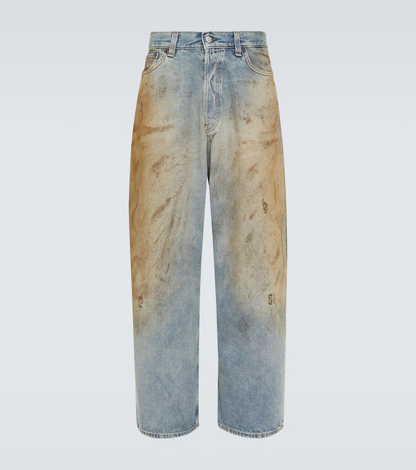 Acne Studios Distressed wide-leg jeans