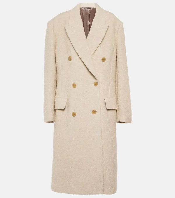 Acne Studios Double-breasted wool-blend coat