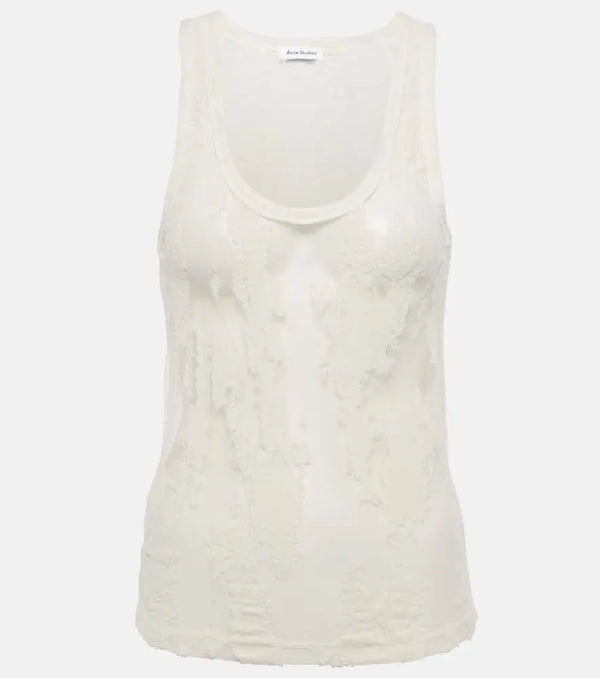 Acne Studios Ejoan cotton-blend tank top