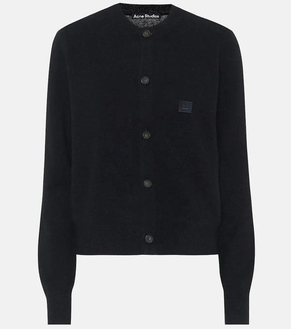 Acne Studios Face wool cardigan