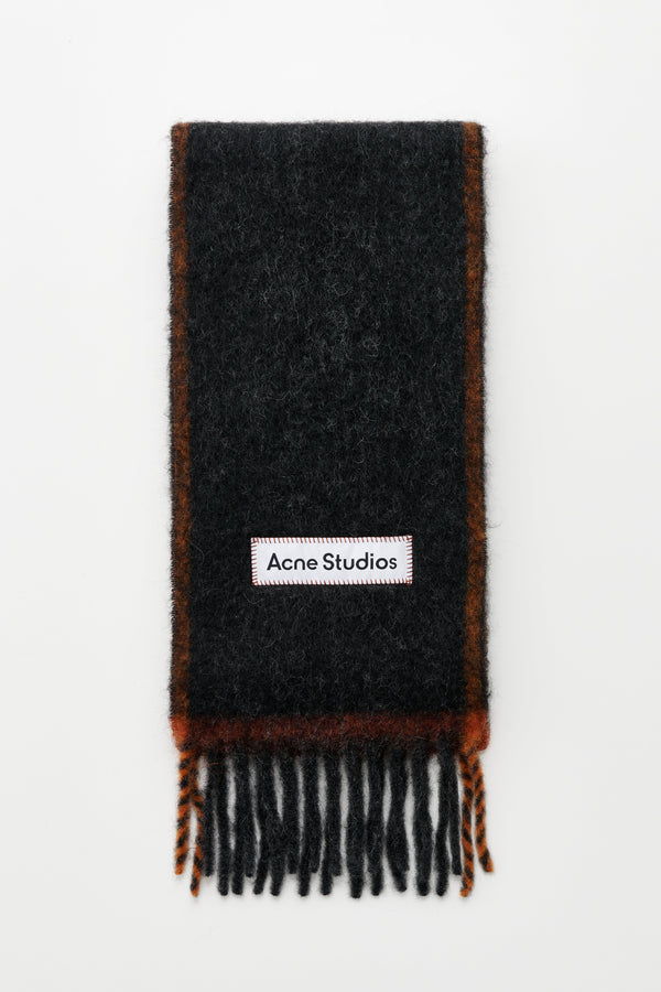 Acne Studios Heavy Scarf Black