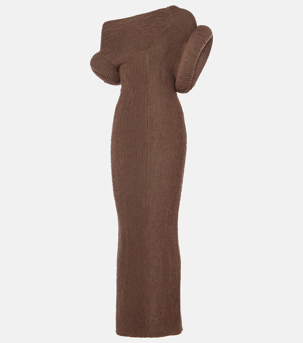 Acne Studios Katon asymmetric maxi dress