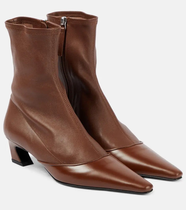 Acne Studios Leather ankle boots | LYBSTORE