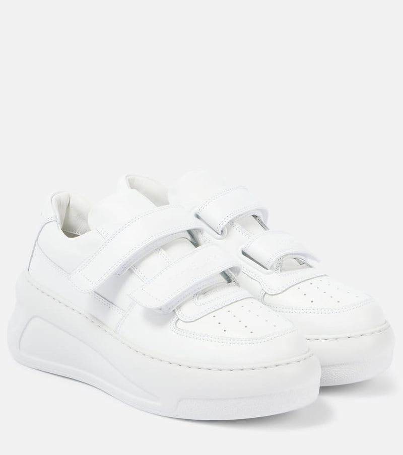 Acne Studios Leather platform sneakers