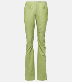 Acne Studios Lipper leather cargo pants | LYBSTORE