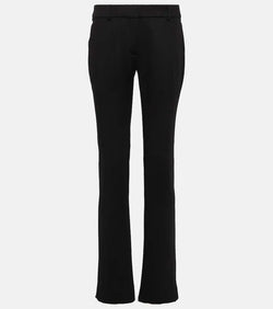 Acne Studios Low-rise wool-blend straight pants