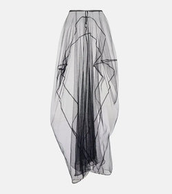 Acne Studios Mesh maxi skirt | LYBSTORE