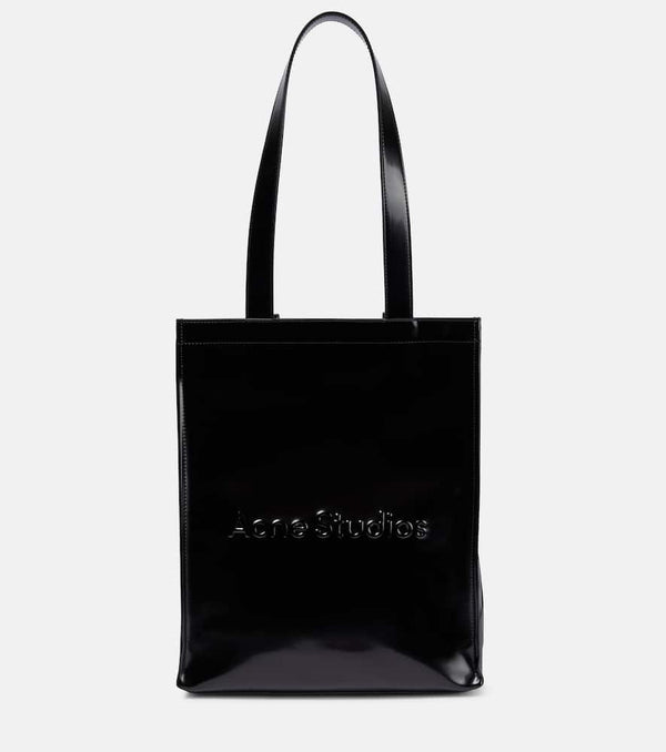 Acne Studios Mini logo-embossed tote bag | LYBSTORE