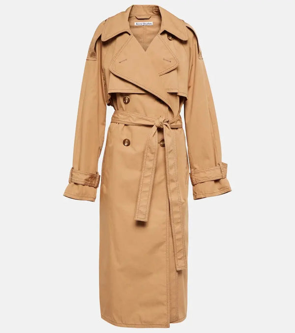 Acne Studios Ovvie cotton trench coat