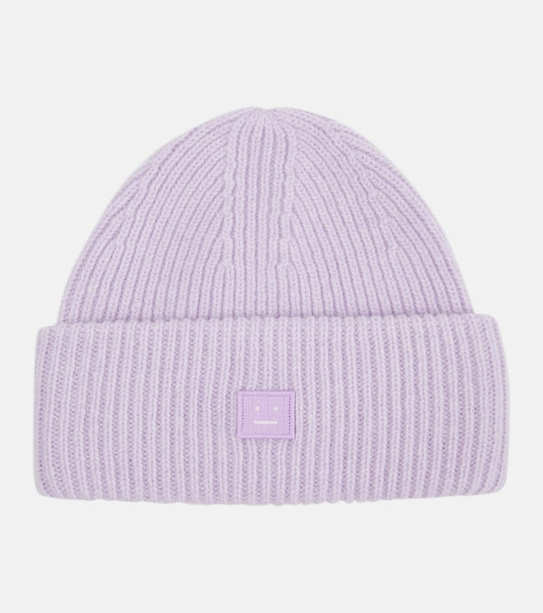 Acne Studios Pana ribbed-knit wool beanie | LYBSTORE