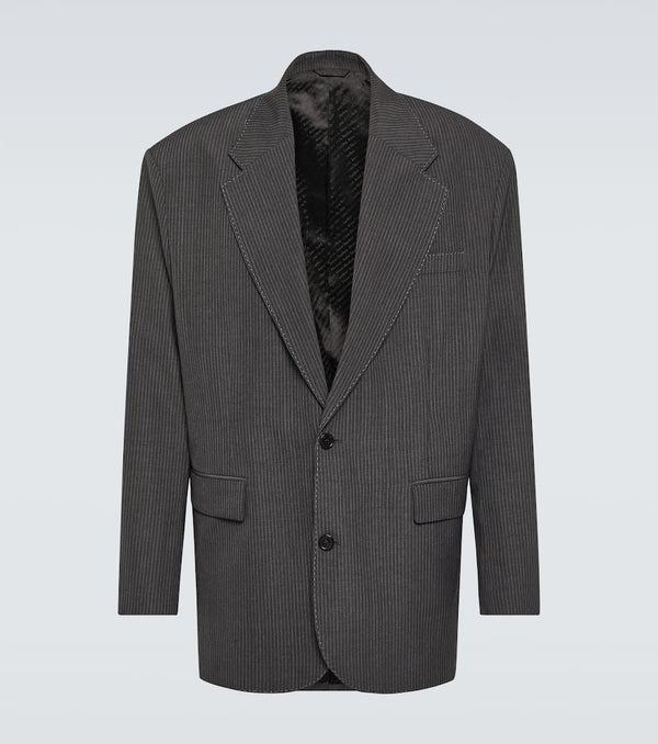 Acne Studios Pinstripe oversized suit jacket