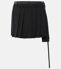 Acne Studios Pleated miniskirt | LYBSTORE