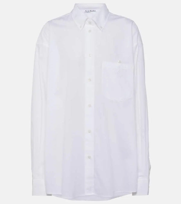 Acne Studios Puff-sleeve cotton blouse