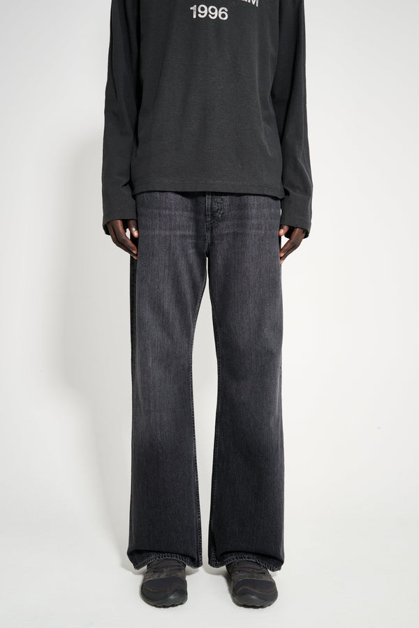 Acne Studios 2021M Loose Fit Jeans Vintage Black