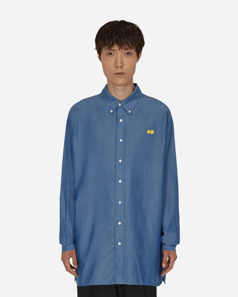 Acne Studios Button-Up Longsleeve Shirt Blue