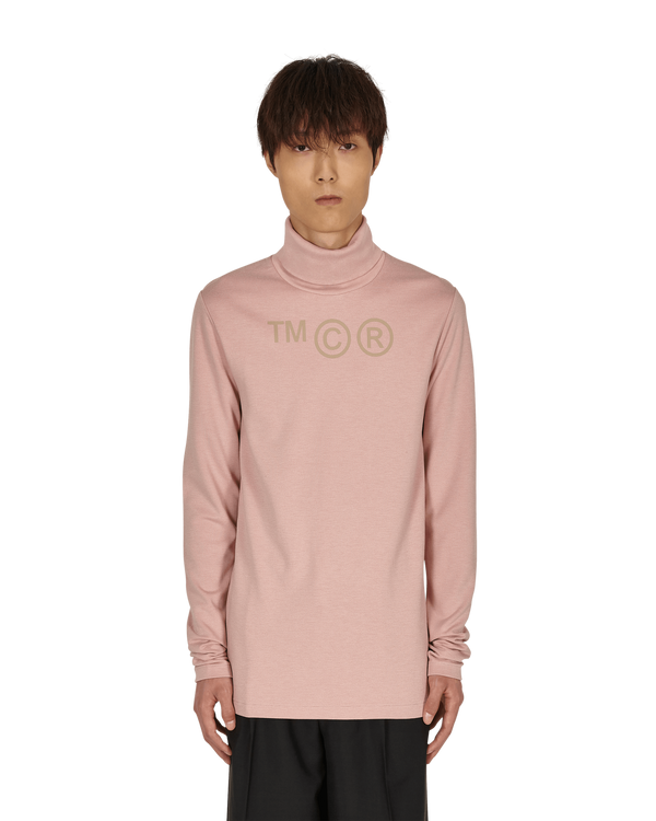 Logo Turtleneck Pink