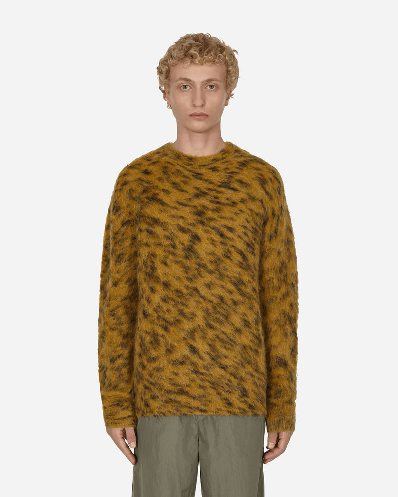 Acne Studios Jacquard Crewneck Sweater Yellow