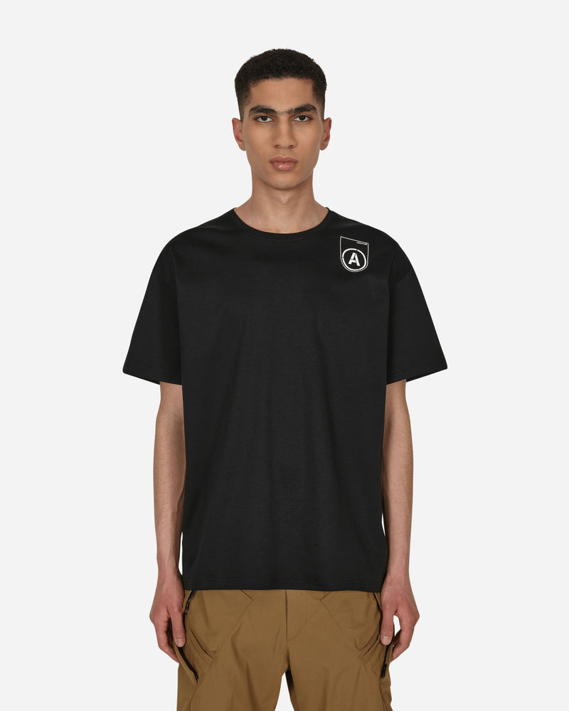 Acronym Printed T-Shirt Black