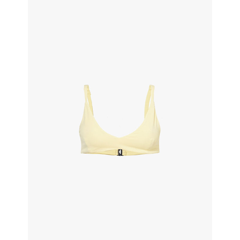 Womens Adanola V-neck triangle-shape bikini top