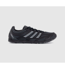 Adidas Adizero PR Trainers Carbon Core Black Grey Five In Brown