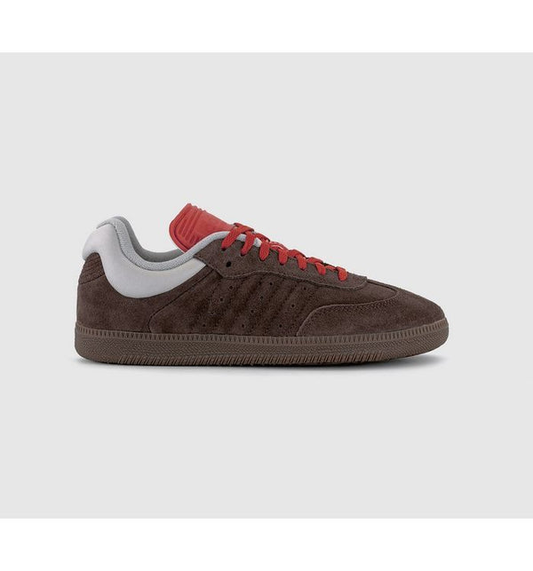 Adidas Consortium Dyz Samba Trainers Brown Oxide Brown Oxide Surf Red Suede