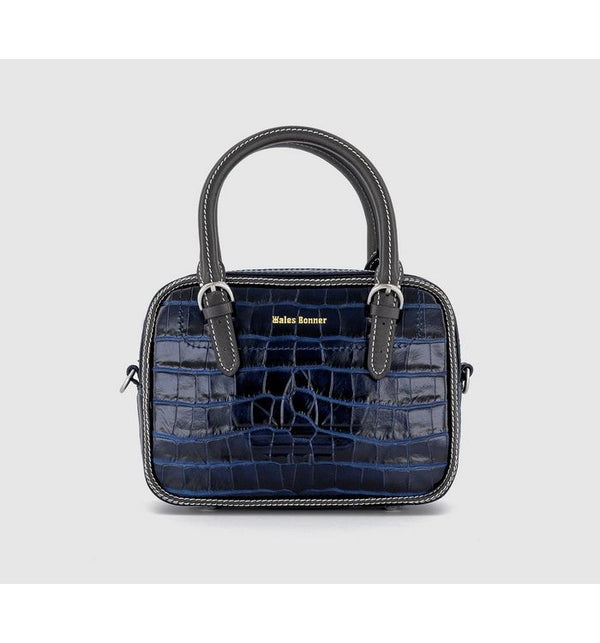 Adidas Consortium Wales Bonner Croc Bags Collegiate Navy In Blue