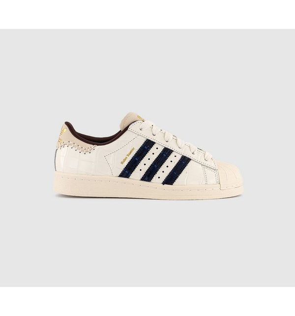 Adidas Consortium Wales Bonner Superstar Wonder White Collegiate Navy Night Red