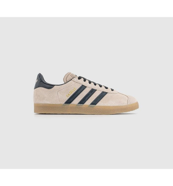 Adidas Gazelle Trainers Wonder Taupe Nightindigo Gum In Natural