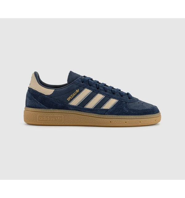 Adidas Handball Spezial WM Trainers Collegiate Navyclear Brownnight Indigo In Blue