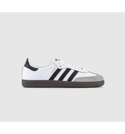 Adidas Mens Samba Og Trainers White Black Granite Leather