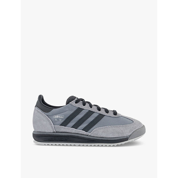 Womens Adidas SL 72 RS suede and mesh low-top trainers