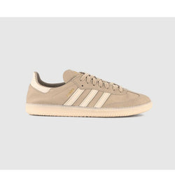 Adidas Samba Decon Trainers Magic Beige Sand Strata Gold Metallic In Natural