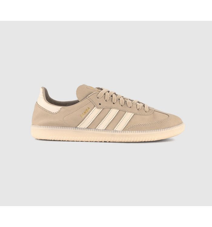 Adidas Samba Decon Trainers Magic Beige Sand Strata Gold Metallic In Natural