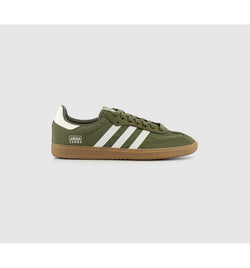 Adidas Samba Og Focus Olive Wonder White Gum In Green