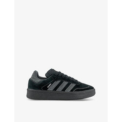 Mens Adidas Samba XLG suede low-top trainers