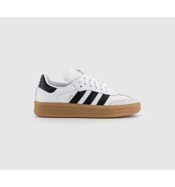 Adidas Samba Xlg Trainers White Black Gum