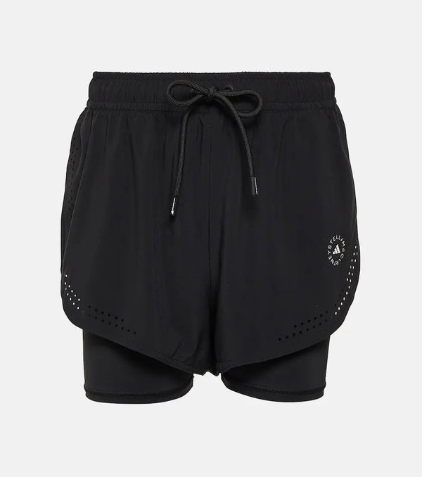 Adidas by Stella McCartney TruePurpose high-rise shorts | LYBSTORE