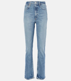 Agolde 90s' mid-rise cropped straight jeans