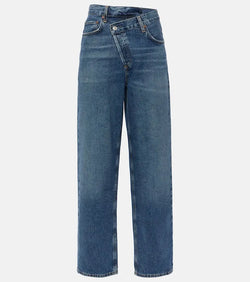 Agolde Criss Cross wide-leg jeans | LYBSTORE