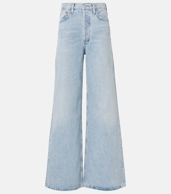 Agolde Dame Jean high-rise wide-leg jeans