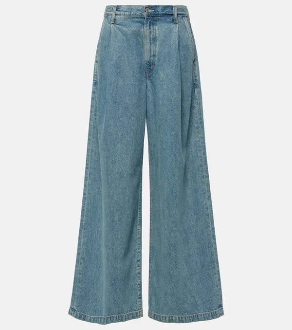 Agolde Ellis mid-rise wide-leg jeans