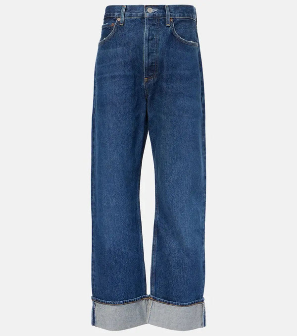 Agolde Fran mid-rise straight jeans | LYBSTORE