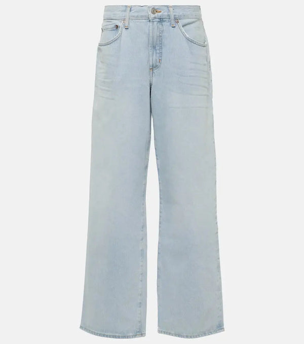 Agolde Fusion Jean mid-rise wide-leg jeans | LYBSTORE