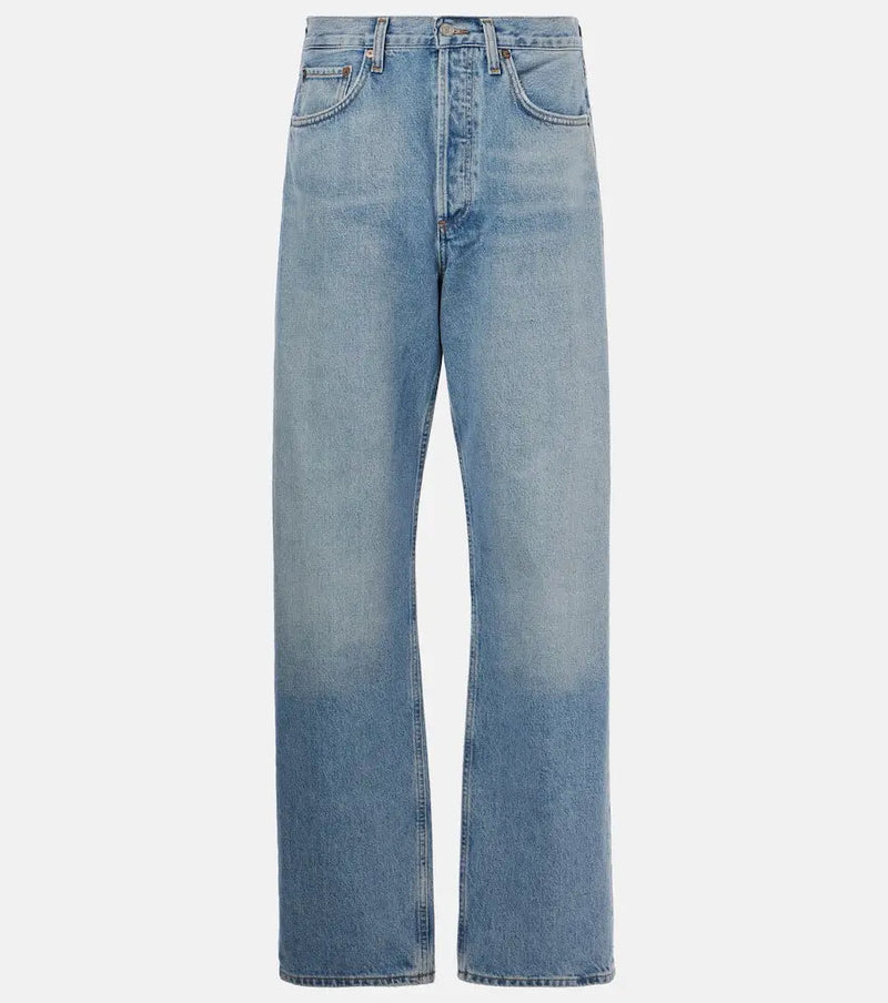 Agolde Kelly Jean high-rise straight jeans