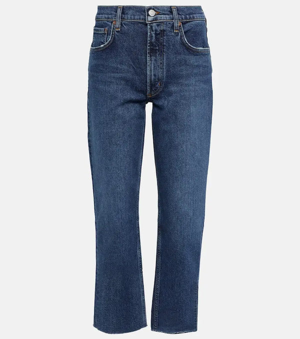 Agolde Kye mid-rise cropped jeans | LYBSTORE