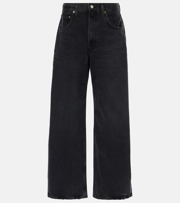 Agolde Low Curve mid-rise wide-leg jeans | LYBSTORE