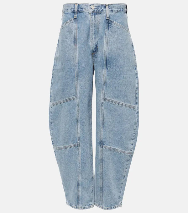 Agolde Mara high-rise barrel-leg jeans