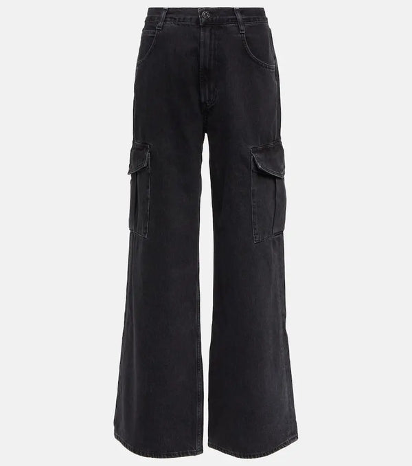 Agolde Minka high-rise denim cargo pants | LYBSTORE