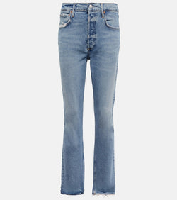 Agolde Riley high-rise straight jeans