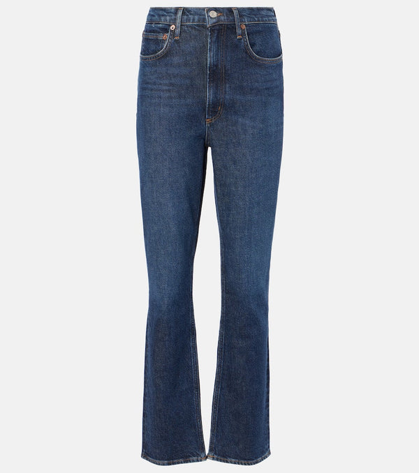 Agolde Stovepipe high-rise straight jeans